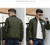 Men High quality Casual Male Flight Jacket Bomber Jacket Mens Rib Sleeve Zipper Air Force Coats