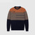 100% Full Wool Warm Thicken Sweater Men Long Sleeve Pullovers Outwear Man Business Stripes Brand Sweaters Clothing