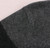 high quality 100%goat cashmere v-neck knit men fashion patchwork sleeve pullover sweater H-straight dark grey 2color S/2XL