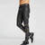 Stylish Zipper Leather Pants Men Slim Pu Pants Motorcycle Club Punk Rock Long Trousers Waistline Sexy Trouser Mens Bottoms