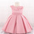 NewBorn Beaded Pleated Tutu Baby Girls Dresses Lovely Party Birthday Princess Dress Girls Baptism Evening Summer Dress