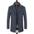 High quality luxury wool coat winter new style business casual detachable two-piece men's lapel coat