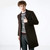 Men's Winter Wool-blend Cashmere Medium Style Woolen Coat