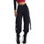 Black High Waist Cargo Pants Women Pockets Patchwork Loose Streetwear Pencil Pants Fashion Hip Hop Women's Trousers
