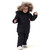 Winter Children Clothing Set for Infant Boys Down Cotton Coat +Jumpsuit Windproof Ski Suit Kids Baby Clothes