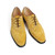 Genuine Oxford Dress Shoes Men Yellow Flat Letter Laser Wedding Office Handmade Shoes Formal