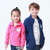 children fleece jacket autumn jacket Character blue zipper casual fleece coat kids clothes