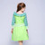 Kids Baby Girls Spring New Fashion Lovely Embroidery Princess Lace Dress Girls Dresses For Party And Wedding Retro Style