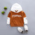 New Spring Autumn Fashion Baby Clothes Infant Letter Blouse Kid Hoodies Tops Boys Girls Cotton Leisure Sport Hooded Sweatshirts