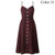 Elegant Button Women Dress Polka Dots Red Cotton Midi Dress Summer Casual Female Plus Size Lady Beach