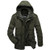 Winter Jacket Men Thicken Warm Minus 40 Degrees Cotton-Padded Jackets Men's Hooded Windbreaker Parka