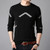 Men's Striped Knitted Wool Sweater O Neck Cashmere Warm Pullover Mens Sweaters for Pull Homme Pullover Men