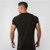 Brand Gym Clothing Fitness T-Shirt Men Solid Cotton Short Sleeve Tshirt Men Slim Fit T-shirts Gym Workout Teeshirt homme