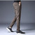 New Autumn Winter Men Pants Straight Casual Men thick Trousers Classic Business Fashion brown Pants For Men