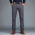New Men's Pants Straight Loose Casual Trousers Large Size Cotton Fashion Men's Business Suit Pants Green Brown Grey