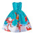 Christmas Dress Santa Claus Party Costume Gift For 3-10 years old Winter Snowflake Holiday New Year Girl Kids Children Clothing