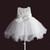 New Baby Girl Dresses Pink White Pearl Bow Party Pageant Dress Little Kids Children Dress for Party Wedding Size 6M-4T
