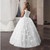 Kids Dresses For Girls Teenager Bridesmaid Elegant Princess Wedding Lace Dress Vestido Party Formal Wear 8 10 12 14 Years