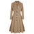 Winter Wool Warm Casual Office Ladies Plus Size Women Long Trench Coats Slim Lapel Pleated Button Autumn Retro Female Overcoats