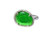 Green Eminence Oval Ring