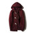 Hooded Mens Sweater Cardigan Knitted Outwear Coat Personality Buckle Design Long Coat