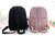 Simple fresh design pure color mat oxford women backpack fashion girls leisure bag school student book bag waterproof travel bag