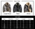 Thicken Real Sheepskin Coat Men Winter Warm Brown Fur Clothing New Genuine Leather Natural Sheepskin Leather Outwear