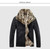 Luxury Mens Leather Jacket Coat 100% Raccoon Fur Men Winter Leather Jacket Man Clothes Warm Coat Fur Coat Male