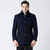 Woolen Long Jacket Men Detachable Fur Collar Solid Color Thick Overcoat Men Men's Business Warm Wool Winter Coat Clothing