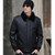 Winter Real Sheepskin Fur Coat Black Genuine Leather Fur Clothing Natural Sheepskin Fur Outwear