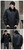Winter Real Sheepskin Fur Coat Black Genuine Leather Fur Clothing Natural Sheepskin Fur Outwear