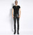 Genuine Leather Pants Men Clothing Streetwear Real Natural Sheepskin Casual Slim Pencil Pants High Street Zippers Trousers