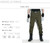 Cargo Pants Men Camo Military Style Tactical Joggers Knee Zipper Pockets Multi Cargo Trouser Green Male Army Camouflage Clothing