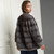Winter Coat Women Gray Genuine Leather Jacket Outwear Natural Mink Fur Coat With Belt Spring Jacket Real Fur Coats Winter