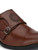 MEN'S TORO BROWN DOUBLE MONK STRAPS