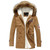 Winter Parka Men Fur Collar Thick Warm Jacket Men Hooded Overcoat Outwear Warm Coat Top Wool Liner Parka Coats Man