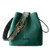 Embroidery Wide Strap Shoulder Bag Women Bucket Bags High Quality Waterproof Crossbody Bag Handbag