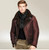 Man Bomber Jacket Shearling Sheepskin Leather Fur Coat Mens Moto Biker Flight winter jacket men