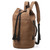 Men's Bag Men's Backpack  Men's School Bag Canvas Shoulder Couple Bucket Bag Women's Backpack Drawstring Pack