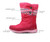 Winter Boots For Girls Brand Children Shoes Warm Rubber Boots For Kids Girls Snow Boots Princess