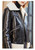 Lambswool lining Warm winter PU Leather Jacket short Coat Women Windbreaker lady moto style black jacket top