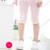 Girl Lovely Summer  Velvet Cropped Pants calf-length girls leggings print  girls pants childrens trousers