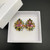 Natural Brazil tourmaline clasp earring 925 sterling silver fine jewelry multi-color gemstone flower design luxury Wedding gift