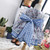 3PCS Baby GIrl Summer Blue Rabbit Turkey Vintage Spanish Lolita Princess Ball Princess Gown Dress for Girl Easter Birthday Party