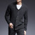 New Sweater Man Cardigan Thick Slim Fit Jumpers Knitwear High Quality Autumn Style Casual Mens Clothes