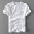 Summer linen short sleeve t-shirt men white cotton men t shirt fashion a feather embroidery brand tshirt mens stretch