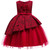 Backless flowers wedding clothes girl dress first communion dresses girls ball gown children clothing baby tutu costume