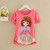 New Arrival Girls T Shirt Short Sleeve Kid Cotton Princess Tops 12 Years Birthday Shirt Cartoon Clothes Children Summer Clothing