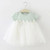 Princess Baby Girl Dress Party Birthday Dress Lace Floral Baptism Vestido Infantil Bow Tulle Wedding Dresses Newborn