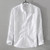 brand Italy style long-sleeved linen shirt men solid cotton men shirts summer white shirt male